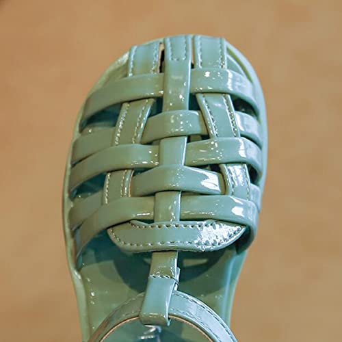 Girls Closed Toe Knitted Sandal4