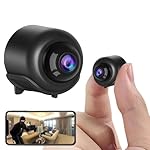 Genérico Mini Camara Espia Oculta IP WiFi HD 1080p...: Permite visualizar a tiempo real desde su telefono movil sin limite de distancia y grabar videos a color en resolucion HD 1080p con sonido Deteccion de movimiento para activacion automatica de la grabacion. Vision nocturna para imagen nitida en ambie...