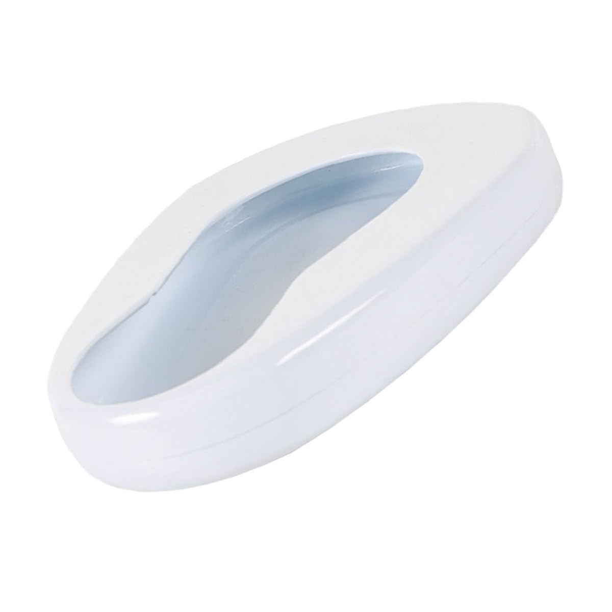 DOITOOL Bettpfanne Design Emaille Ergonomischer aus Form Tragbare mit Praktisches für Bettlägerige Ältere Menschen und Schwangere für Heimgebrauch