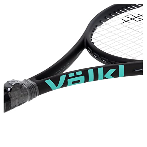 Volkl Team Speed Prestrung Tennis Racquet Black And Turquoise #TOP3
