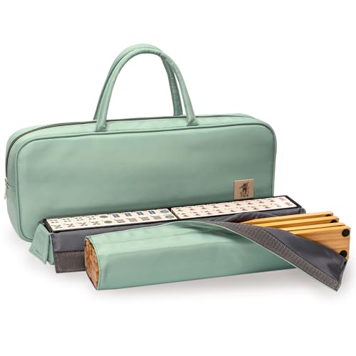 Set de Mahjong Americano con Estuche Celadon Koi miniatura 4