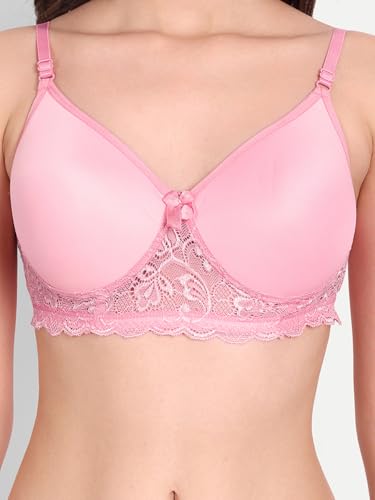 Image of FIMS - Fashion is my style Women Lace Padded Bra Lightly Pad Full Coverage