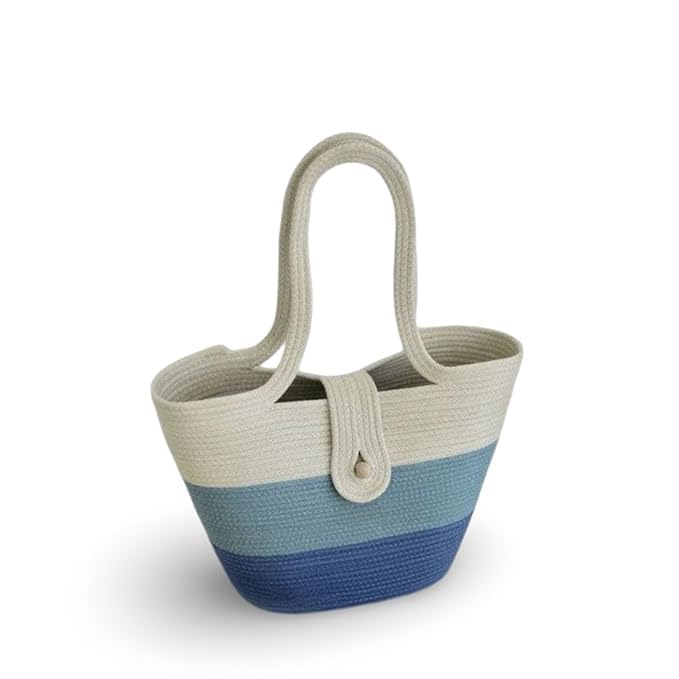 beautiful hommies Attractive Hand Bag |large Tote Bag |Summer Bag | Bucket Bag | Basket Bag | Bamboo Tote | Beach Bags for Women|Boho Bag|Handbag |Jute Bag |Handmade Bag-picture-31