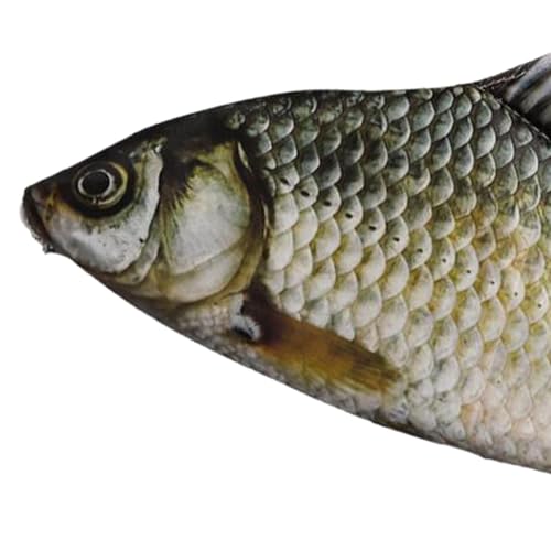 Qianly Estojo de Lápis de Carpa, Estojo de Lápis de Peixe, Bolsa de Papelaria de Escritório, Simples
