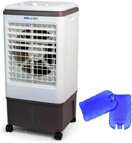 Climatizador de Ar Evaporativo ZLX-20 TS80W 20 Litros 127V 4 Funç...