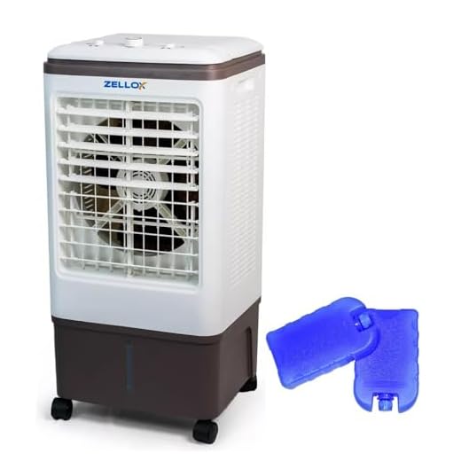 Climatizador de Ar Evaporativo ZLX-20 TS80W 20 Litros 220V 4 Funções Zellox