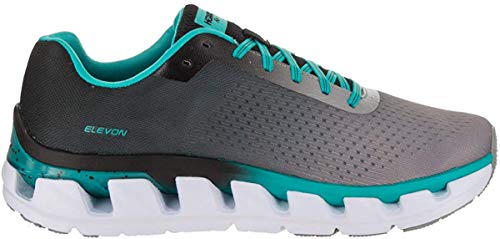 HOKA ONE ONE Women's Elevon Black/Bluebird Running Shoe 7 Women US