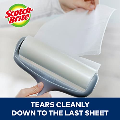 image for Scotch-Brite Extreme Clean Large Surface Lint Roller Refills, 4 Lint R