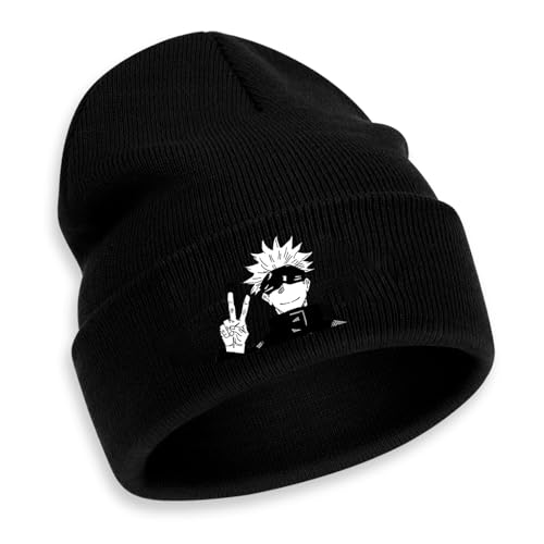 WlsqDE Anime Mütze, Anime Strickmütze, Wintermütze, Weiche Skimütze,...