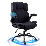GGCIR Chaise Bureau avec 90° Accoudoirs Rabattables, Chaise Ergonomique...