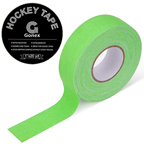 Gonex Eishockey-Klebeband, 2,5 cm x 18 m, Grün