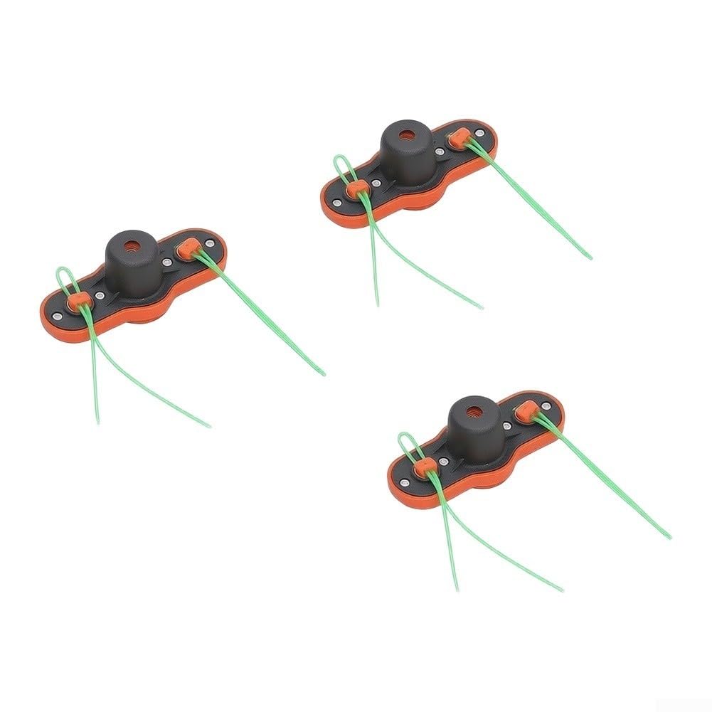 Cabezal Corte Nylon Ligero 2 Dientes para Jardín(3pcs)