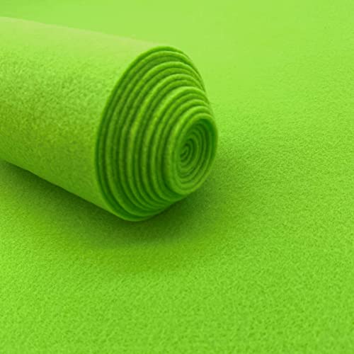 Premium Lime Green Acrylic Felt Fabric Pre Cuts - 1 Yard (72" x 36") for Crafting, Sewing, and DIY Projects