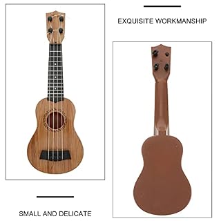 Ukulélé pour enfants Ukulélé en bois en plastique pour débutant instrument de musique acoustique à 4 cordes réglables… - Les Beatles, Paul McCartney, John Lennon, RIngo Starr, George Harrison Ukulélé pour enfants Ukulélé en bois en plastique pour débutant instrument de musique acoustique à 4 cordes réglables… – Image 5