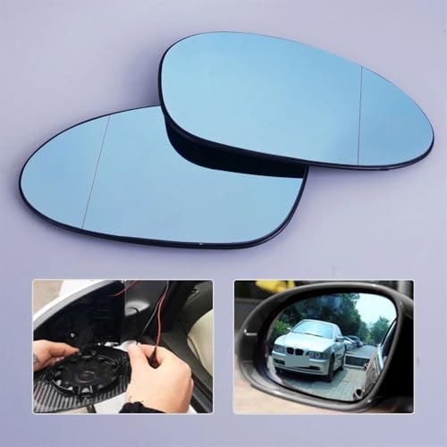 Glace rétro bleu pour BMW E90 E87 Z4 E82 E88 E91 E92 E93 miroir de remplacement passager ou conducteur - 2