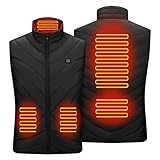 SEGURO Y SALUDABLE: Solo calefacción por infrarrojos lejanos de 5 V, muy por debajo del voltaje de seguridad del cuerpo humano de 36 V. Calor estable y voltaje de seguridad corporal. Adecuado para un mejor calentamiento del abdomen y la zona de la cintura.