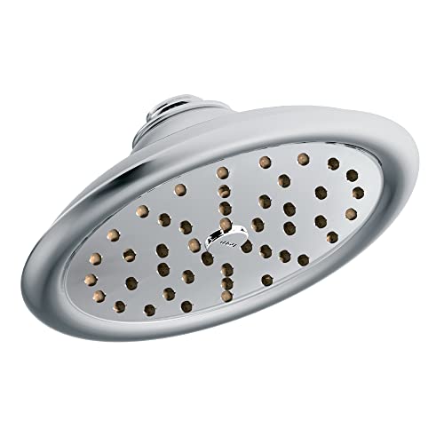Moen S6310 One-Function 7-Inch Rainshower Showerhead with Immersion Technology, Chrome