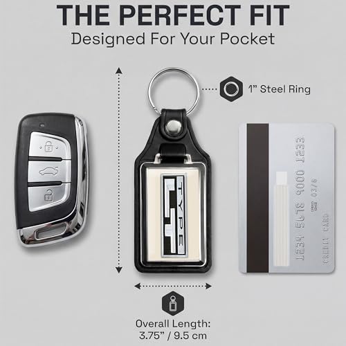Image of Brotherhood Car Key Chain for Camaro - Classic Models Keychain for Men and Women Gift Key Ring - Antique White - Type LT