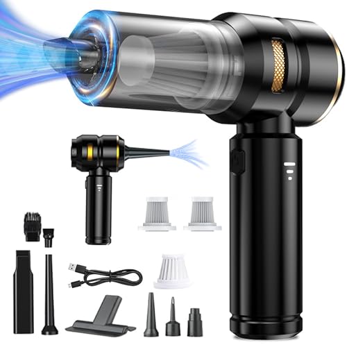 ZMURED Handheld Vacuum Cleaner,22000 Pa Powerful Handheld Vacuum Cordless, Mini USB Rechargeable Car Vacuum Cleaner for Home Car