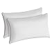 ALOTCHE Kissen 40x80cm, 2er Set Schlafkissen mit Abnehmbarem Bambusfaserbezug, Mikrofaser F&uuml;llung, Bett Standard Kissen zum Schlafen, Waschbare Weiche Kissen f&uuml;r Bett