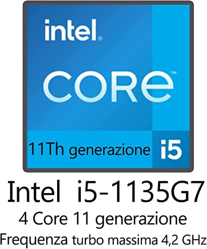Notebook SSD Intel i5 11Th Quad Core Display FULL HD 1920x1080 Led da 15,6" Ram 16 Gb DDR4,SSD 1256 Gb, wifi, webcam, Bt, 3 usb, Win 11 Pro, pronto All'uso, Garanzia Italia - Notebook - Immagine 5