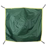 Outdoor Camping Regenfliegen Zelt Plane Zelt Schutz Zubehör Armee Grün