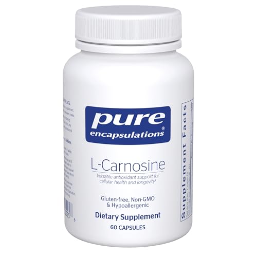 Pure Encapsulations L-Carnosine | Amino Acid Supplement for Joints Brain Antioxidants Heart Health and Exercise* | 60 Capsules