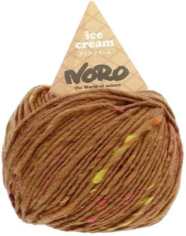 Yuzawaya (yuzawaya) Autumn/Winter Yarn "Ice Cream" Noro Eisaku (Caramel)
