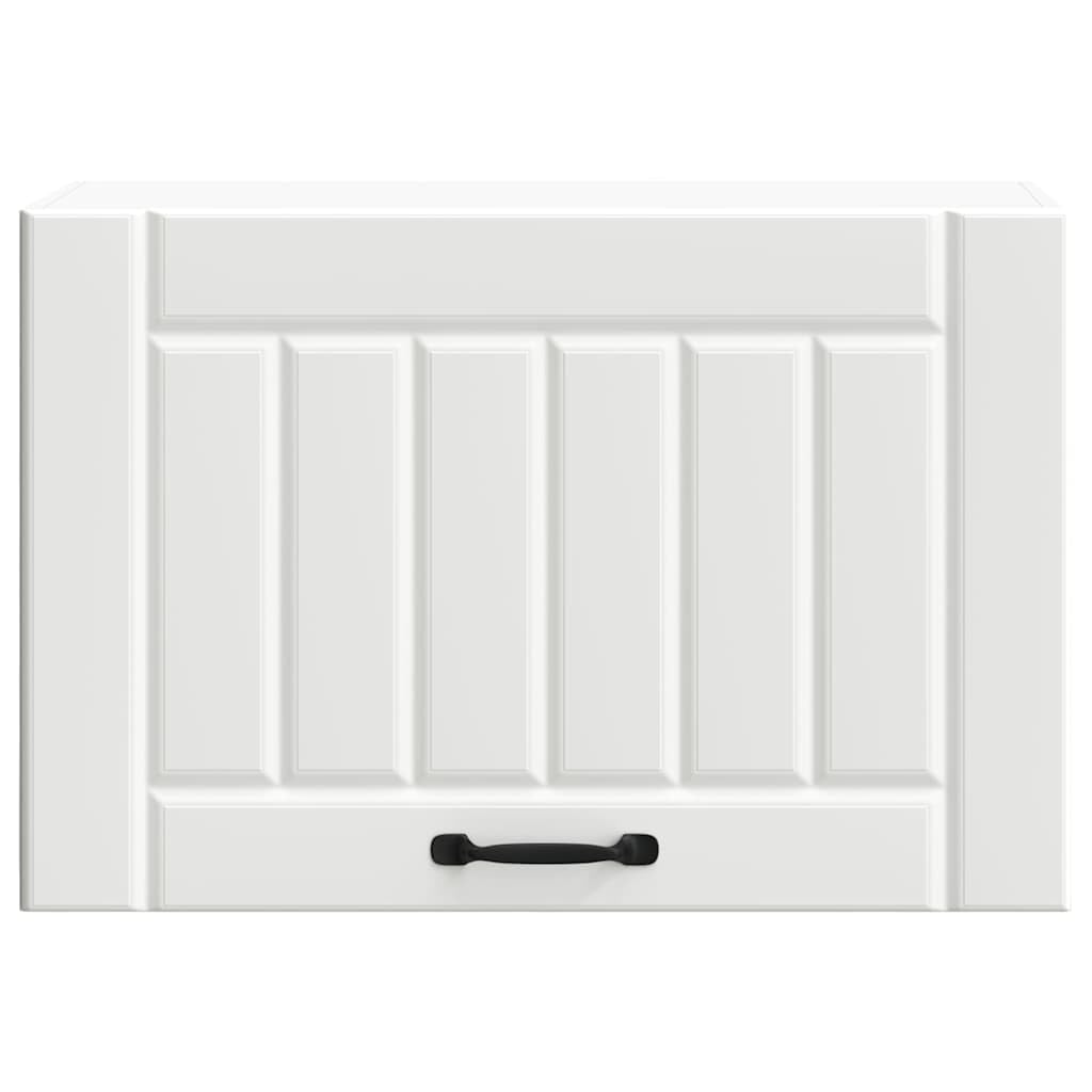 vidaXL Armoire Murale de Cuisine Lucca Blanc Bois d'ingénierie, Meuble Mural de Cuisine, Armoire pour Mur de Cuisine, Armoire Murale avec Portes