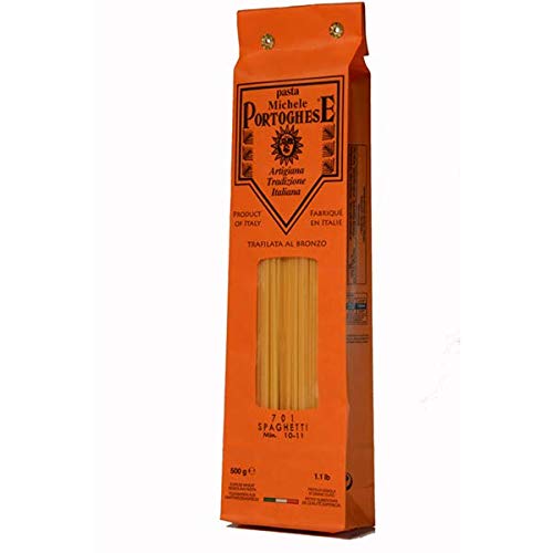 Michele Portoghese Spaghetti Nudeln, Pasta, aus Italien, Hartweizengriess, langsame Trocknung 500 g Cover