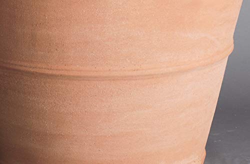 イタリア製テラコッタプランター リスチオ80 （直径80cm 高さ64cm