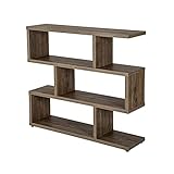 TOPKIT | Estantería Zig Zag Florida 6311-110 x 98 x 28 | Roble Puccini