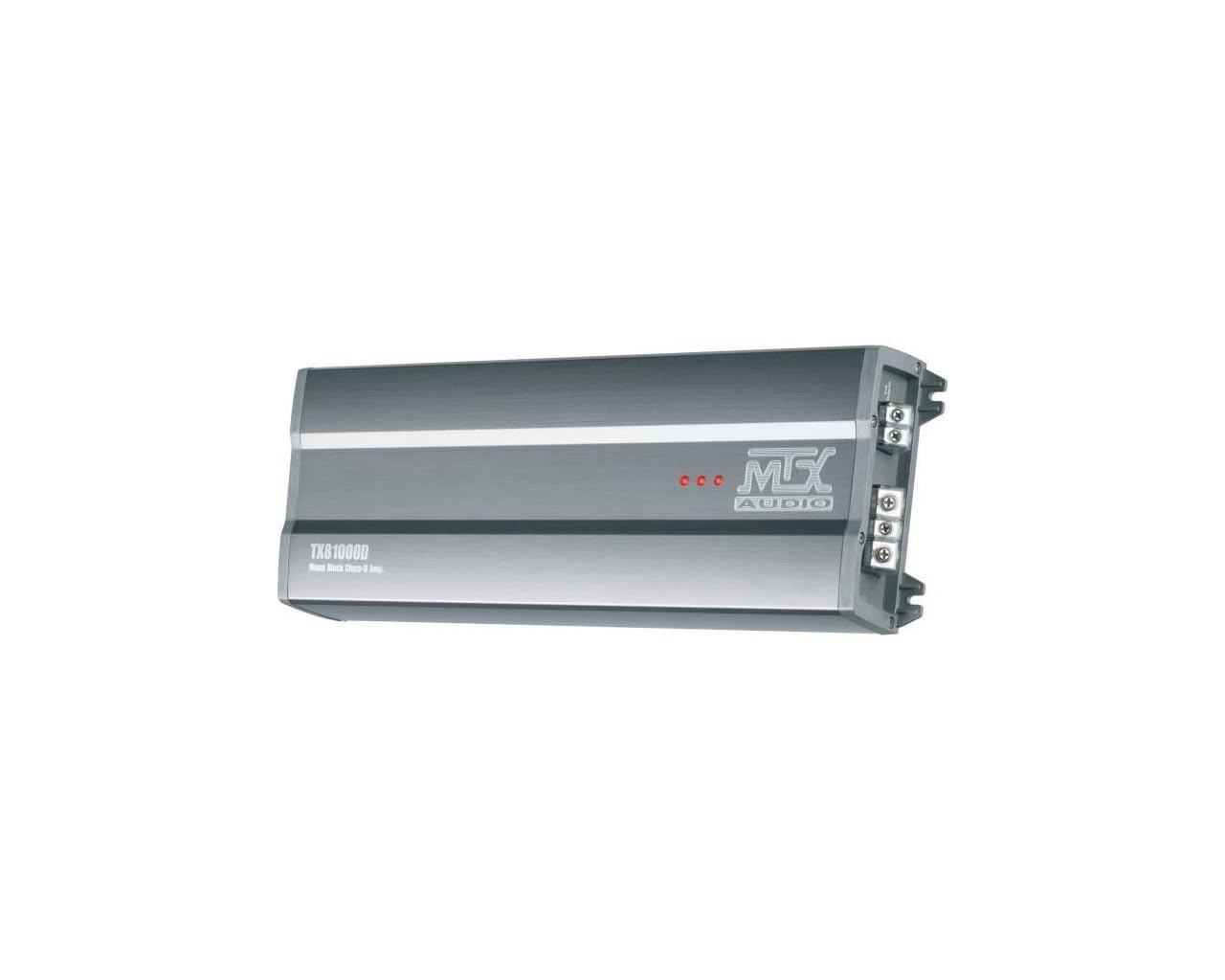 MTX TX81000D Amplificateur 12V Bloc Mono Classe-D 1x1000W RMS en Aluminium