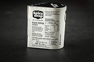 Spice Drop Black Pepper Kali Mirch Extract | Natural Spice For Food and Beverages | Authentic Taste and Aromatic Flavor | Vegan| 5ML (180 Drops equivalent to 40 grams powder)