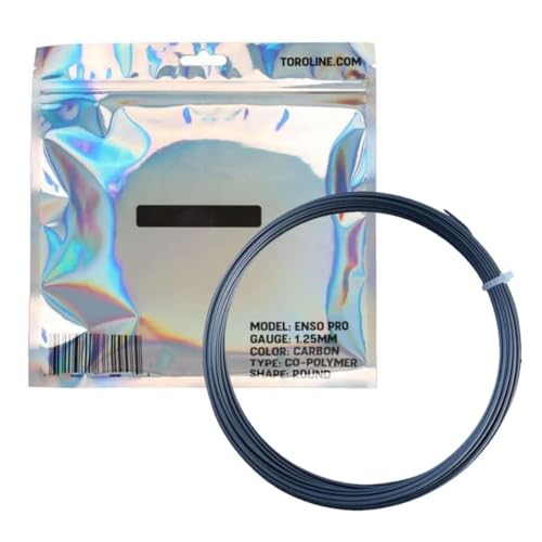 Toroline Enso Pro 16L Gauge 1.25mm Tennis String Set Carbon Gray