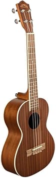 Lanikai MA-T 4 String Ukulele, Tenor Mahogany Ukulele, with Rosewood Fingerboard | Mahogany Laminate Tenor Body, 37.4mm Nut, Nubone Xb Nut and Saddle, D'addario EJ88 Strings, Includes Padded Gig Bag