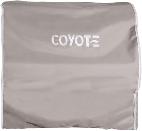 Coyote - Cubierta de vinilo para parrilla integrada de 36 pulgadas (CCVR36-BI)