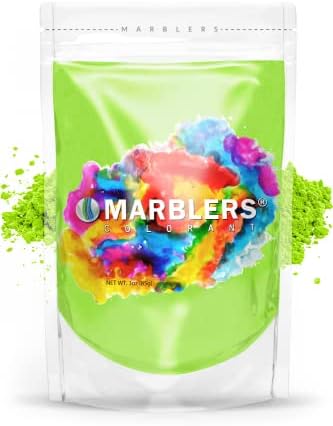 MARBLERS Mica Powder Colourant 85g [True Black] | Pearlescent Pigment | Tint | Pure Mica Powder for Resin, Cosmetics, Bath Bomb, Arts & Crafts | Dye | Non-Toxic |