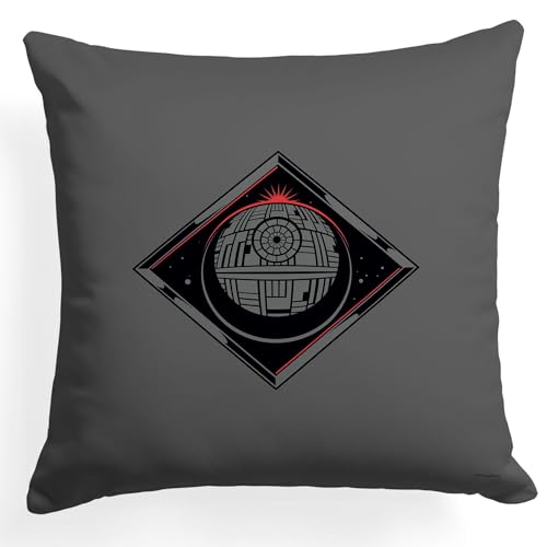 Northwest Wars Pillow, 18" x 18", Death Star Badge