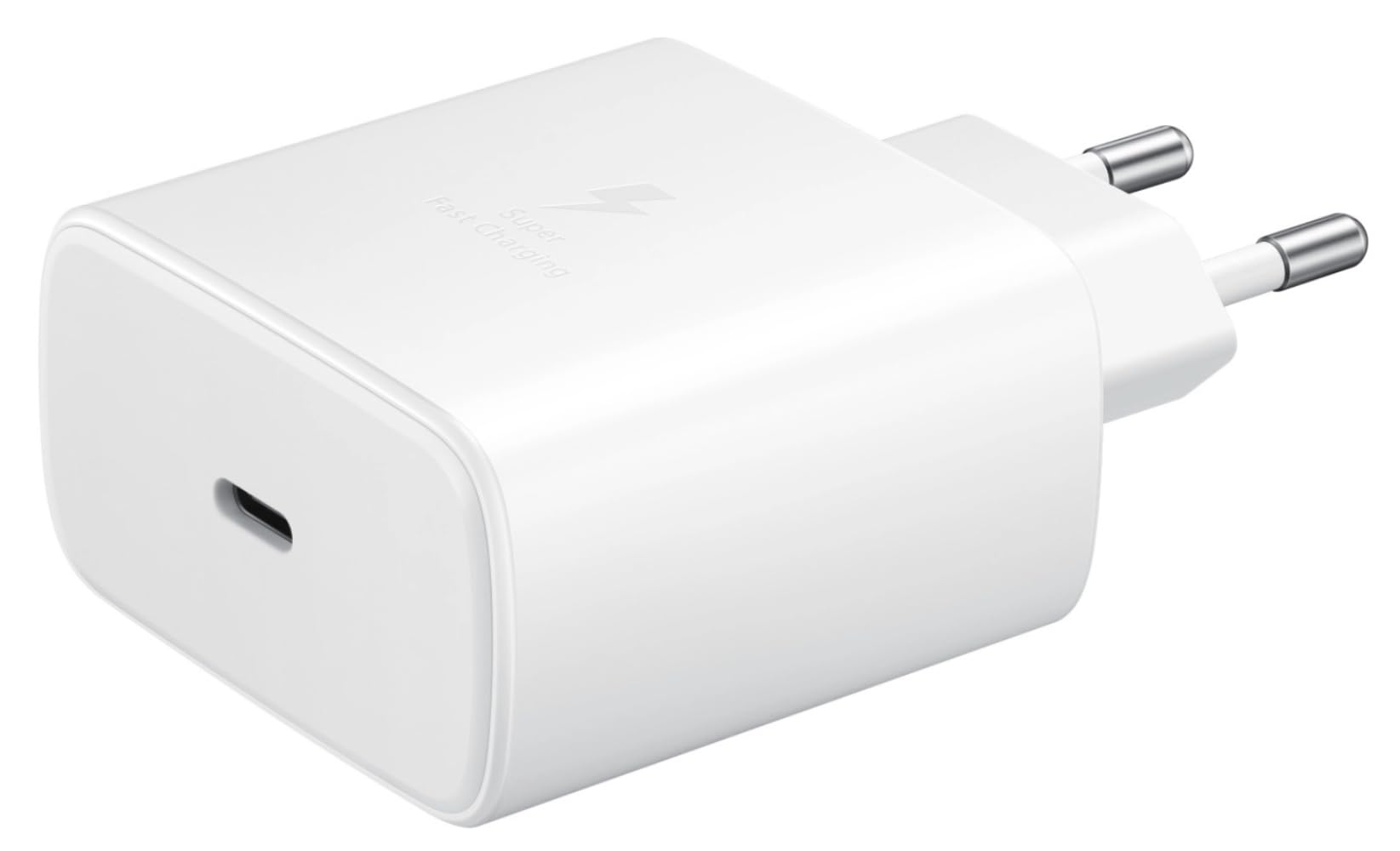 Samsung Ładowarka USB C 65W Ultra Szybki Zasilacz USB - C na USB, ładowarka Samsung szybkie ładowanie, oryginalny, bez kabla, biały