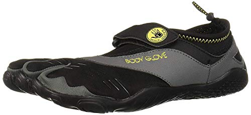 Body Glove Men's 3t Barefoot Max Water Shoe, Black/Yellow, 9 UK