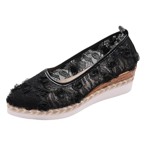 Sandales à talons pointus en dentelle élégante et broderie raffinée pour femme chic