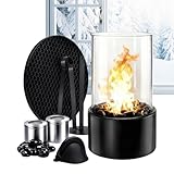 Tisch Kamin Für Die Verwendung In Innenräumen, Alkohol Kamin Für Den Schreibtisch, Dekorative Feuerlampe, Ethanol Tischkamin Dekorative Feuerlampe Für Die Verwendung Auf Schreibtisch