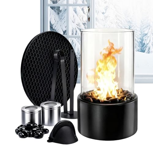 Mini Da Ufficio - Dispositivo Per Il Riscaldamento 'Alcool In Acciaio Inossidabile, Tavolo Decorativo Per Radiatore Compatto Soggiorno Camera Da, Riscaldamento Portatile | Pra