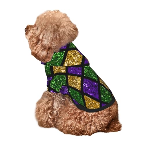 Suéter con capucha para perro AMRANDOM para invierno miniatura 6