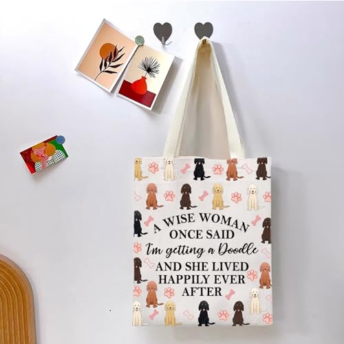 Bolsa Tote Doodle para Mujer y Hombre miniatura 6