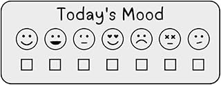 Mood Tracker Stickers for Planner Organization Daily Planning Journal Ha...