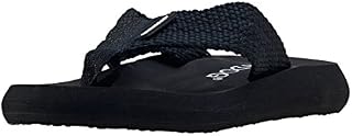 Rocket Dog Women's Sunset Flip Flops, Black, 7 UK