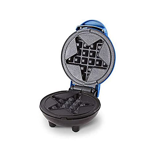 Dash Star Mini Waffle Maker! Waffle Maker Produces 4 Inch Waffles! Easy To Clean & Non-Stick Surfaces! Make Your Own Tasty Homemade Waffle Treats! (Star) #TOP2