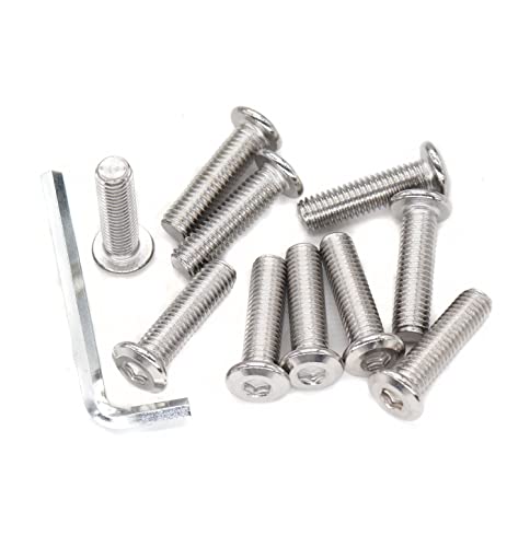 Snapklik.com : binifiMux 10pcs M8 X 35mm Rivet Countersunk Socket Cap ...